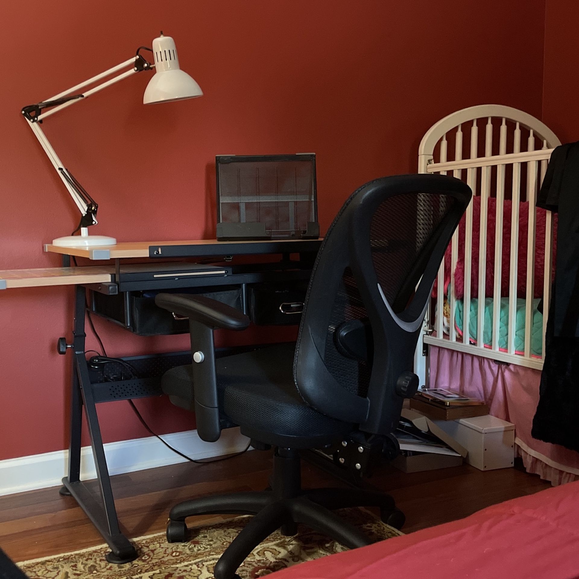 DESK With chair