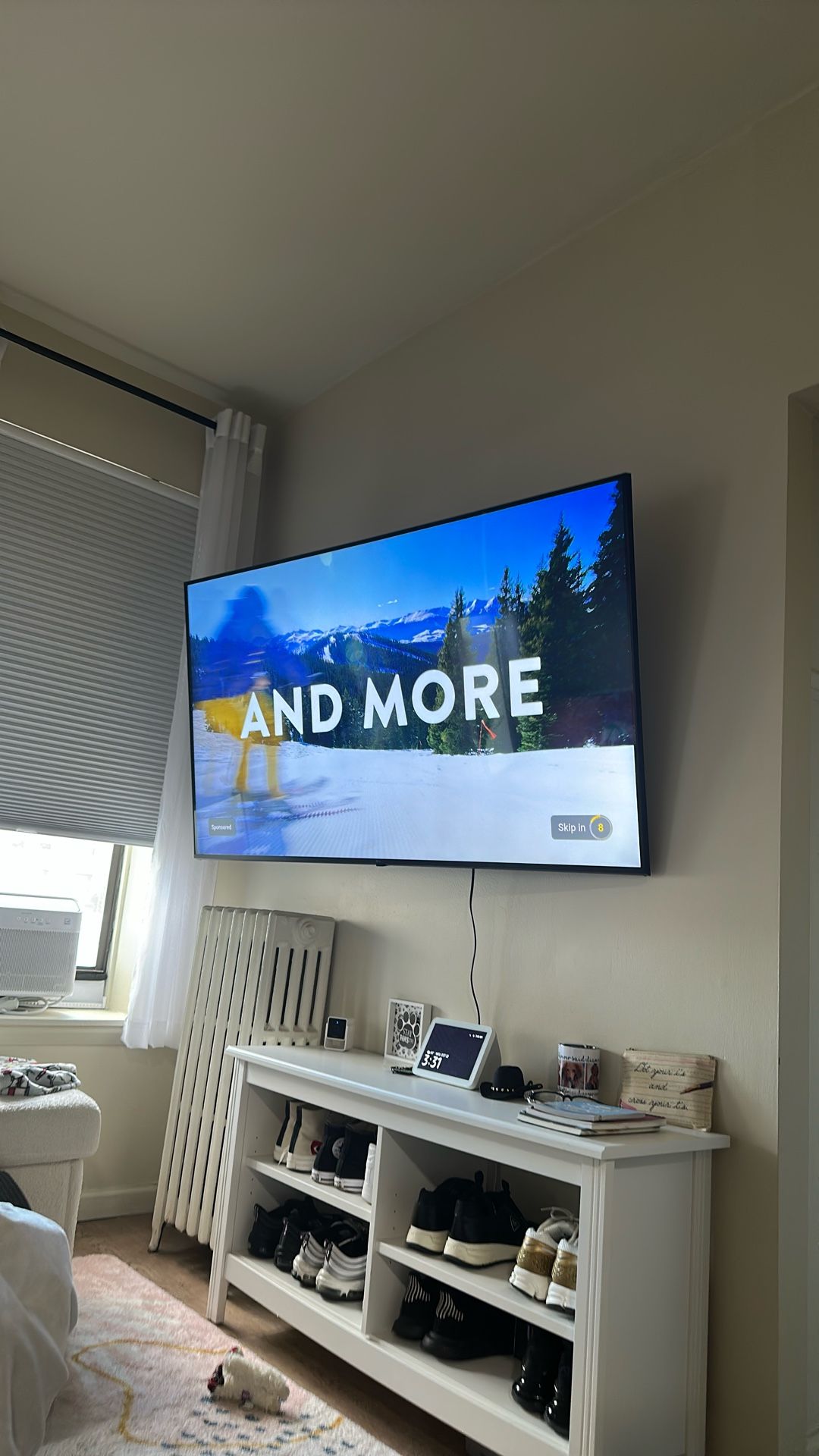 65” LG Smart Tv Under A Year Old - Swivel Mount