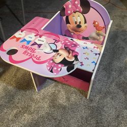 Minnie Mouse Table Set And Desk 