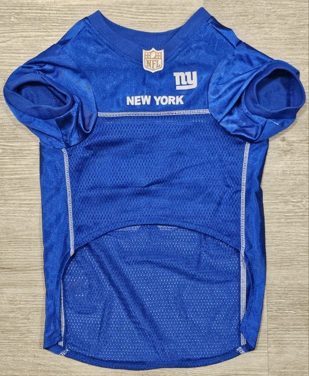 New York Giants Official NFL Dog Jersey Lrg 