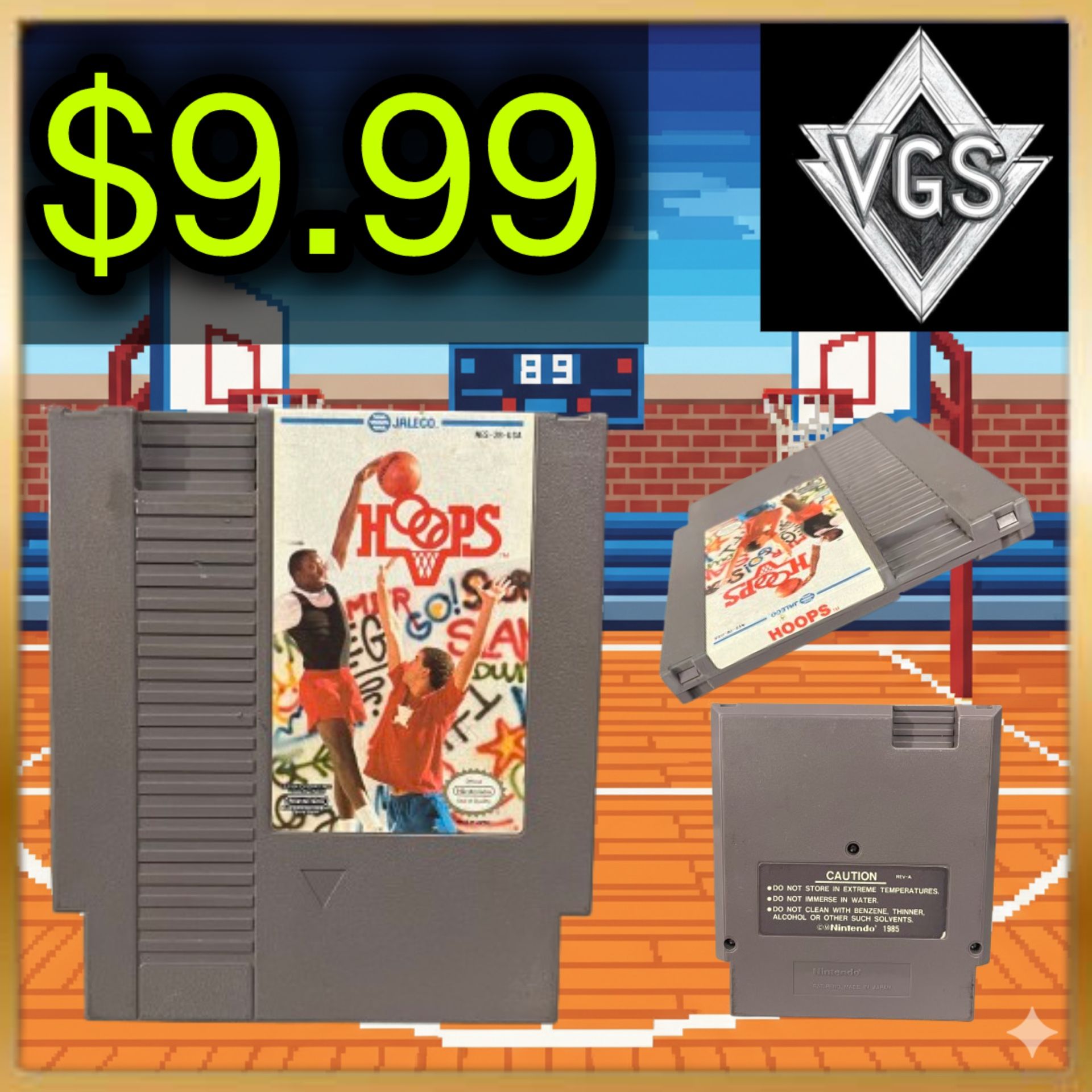 *CLASSIC* Hoops – NES (1989)