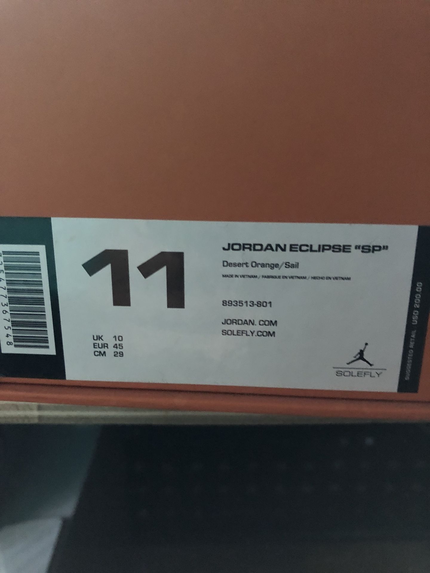 Jordan eclipse size 11, brand new