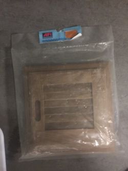 Wooden boat door