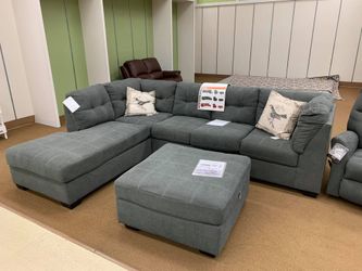 L Shaped Modular Sectional Couch W Chaise Color Options Fast Delivery Only $39 Down Payment 👉 PLEASE ASK FOR JON GREEN WHEN YOU ARRIVE!