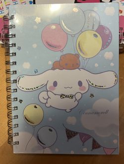 Cinnamon Roll Sanrio Notebook 