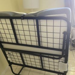Folding New Twin Bed $90