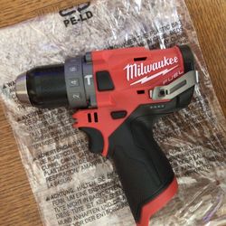 Milwaukee M12 FUEL 1/2” Hammer Drill.  NEW.  Tool Only.  NUEVO.