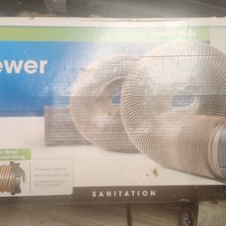 Camco 39691 Heavy-Duty RV Sewer Hose with Fitting - 15'