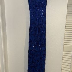 Prom Dress Royal Blue 