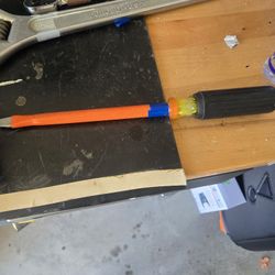 3/8" Insulated Flat Screwdriver 8" Shaft