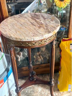 wooden table