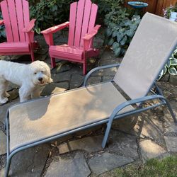 Reclining yard furniture