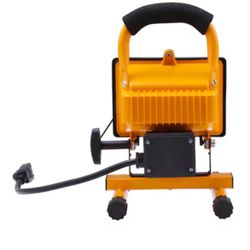 Saturday Flash Sale- Set  $25 Utilitech 250-Watt Halogen Stand Work Light in Yellow