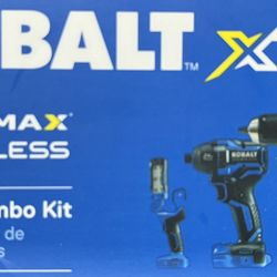 Kobalt XTR Hammer Drill, Impact Driver & Light