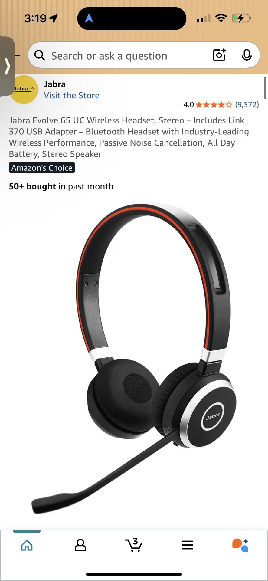 Professional Jabra wired headset