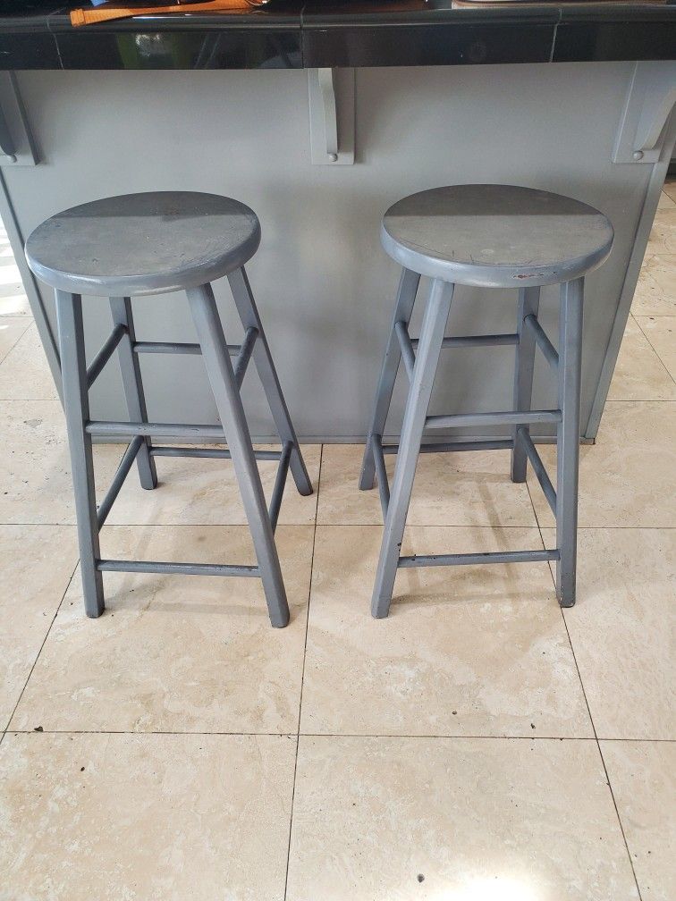 Wood Stools Seat