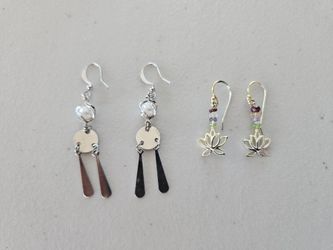 Two Pairs Of Earrings