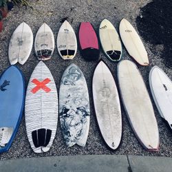 Surfboard Sale, 12 Groveler, Fish, Shortboard, Hybrid Surfboards For Sale $60 And Up