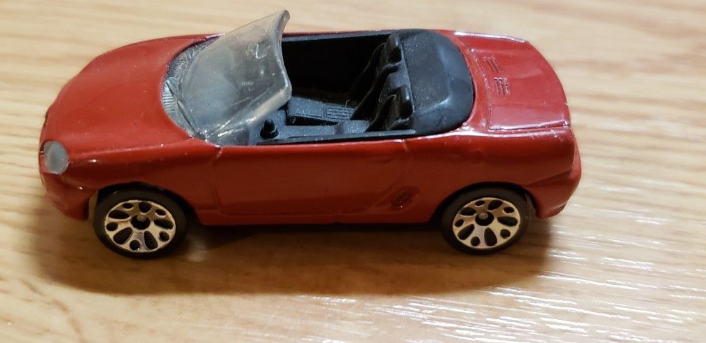 Matchbox MGF red convertible. 1:56 diecast 1997