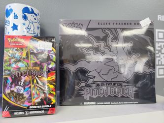 Pokemon pitch black etb booster bundle