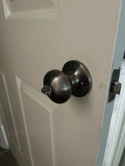 Bed and Bath doorknobs