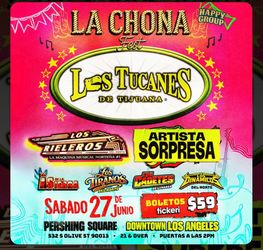 La Chona fest $60 each.