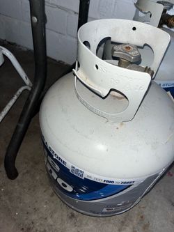 Blue Rhino Propane Tank Empty Gas Cylinder