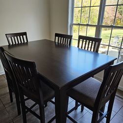 Tall Dining Set For 6