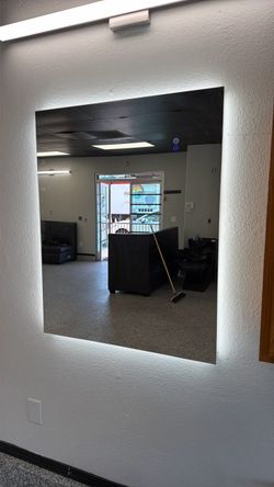 LED frame mirror