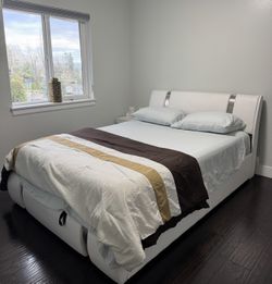 Queen bed