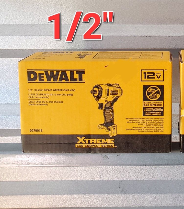 Dewalt 1/2" Impact Wrench Brushless 12v