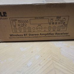 Pyle Wireless Bluetooth Stereo Amplifier Receive