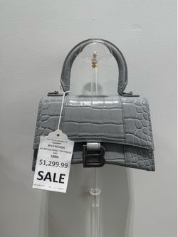 HOURGLASS SMALL TOP HANDLE BAG