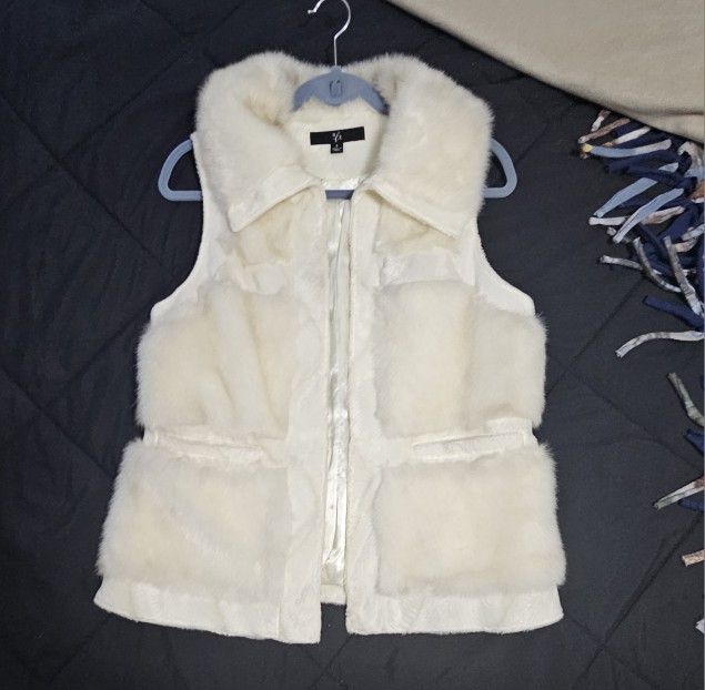 Rachel Zoe Faux Fur Vest - Women’s Size S - Like New