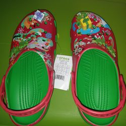 Disney Christmas Crocs 
