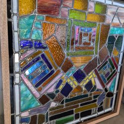 Stain Glass Framed