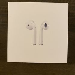 Air pods, Made By Apple, 2nd Gen White.
