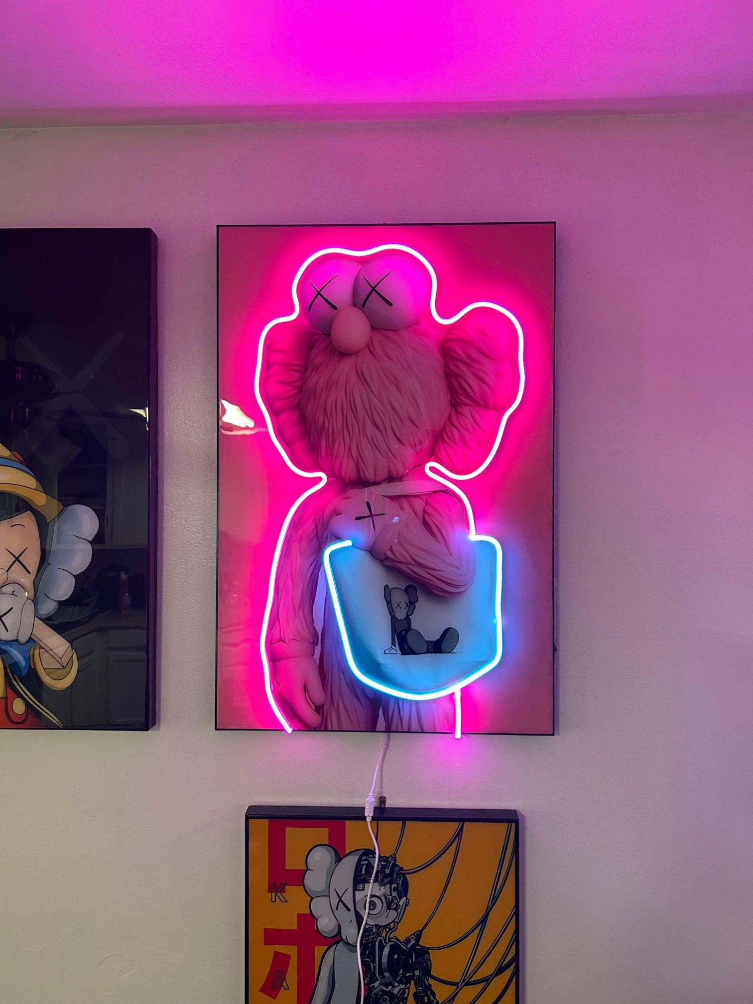 Neon Wall Art Epoxy