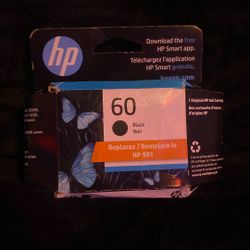 Genuine HP 60 Black Ink Cartridge 