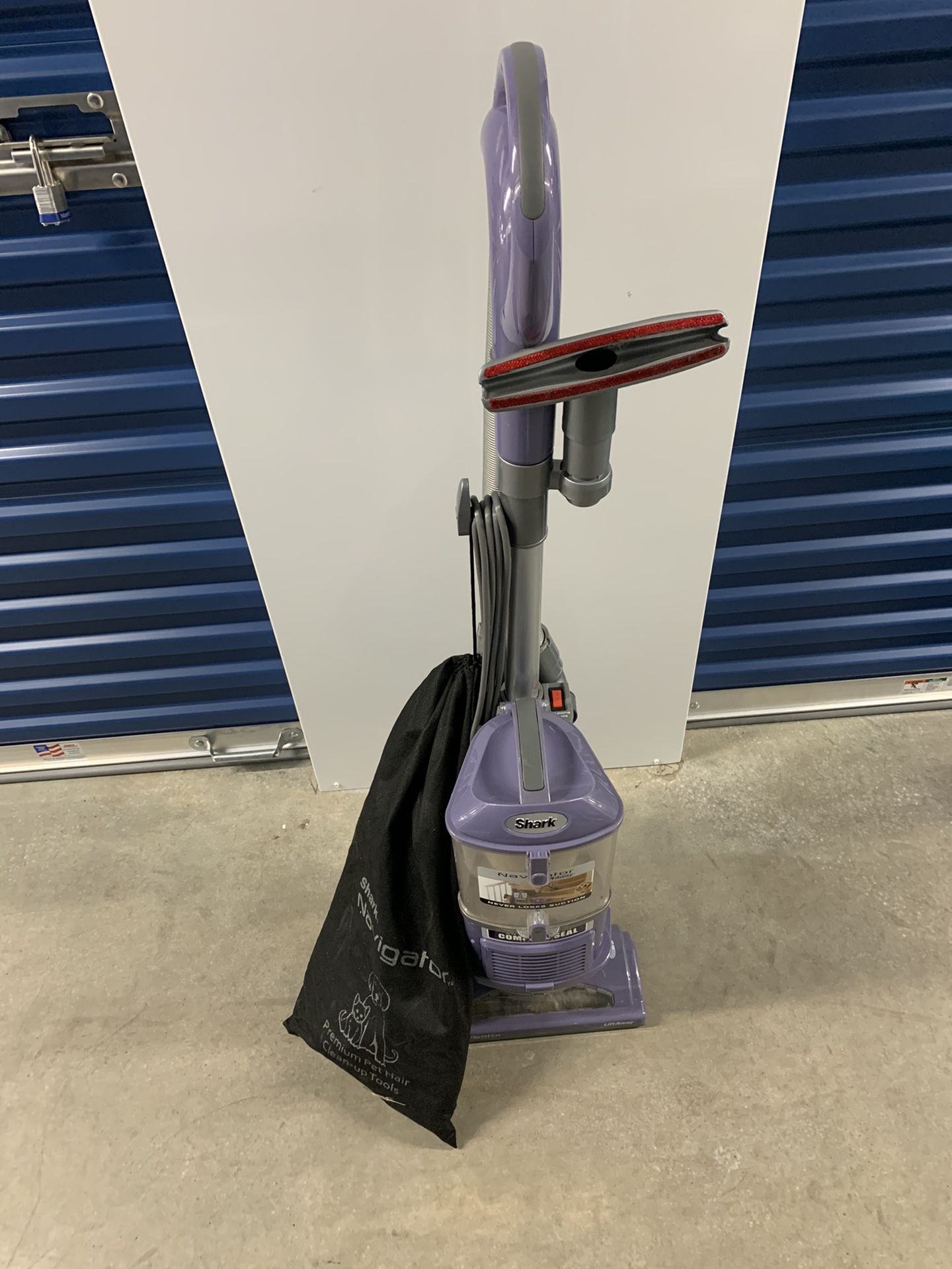 Shark NV351 Navigator Lift-Away Upright Vacuum Cleaner - Purple- With Accessorie