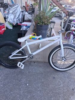 White BMX Bike