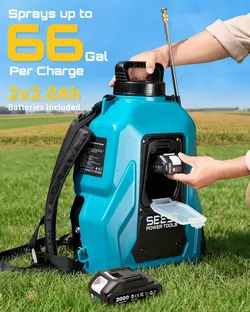 SEESII Battery Powered Backpack Sprayer