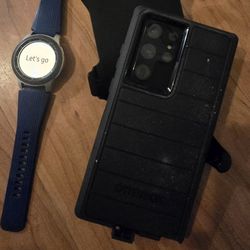 1st Gen Galaxy Watch And Otterbox Combo (S22 Ultra)