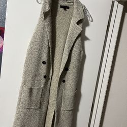 Long Cardigan Vest