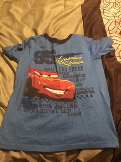 Boys Disney cars shirt size 7/8