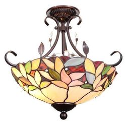 Dale Tiffany semi flush mount lamp