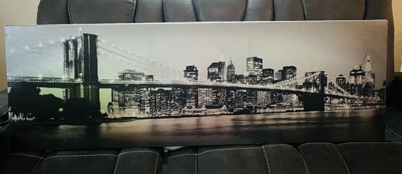 Wall Art, Wall Decor Black And Gray And White 