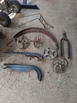 Old bike parts