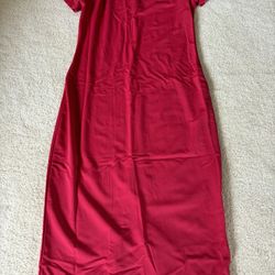 Form Fitting Red Women’s Bodycon Dress Size Medium 