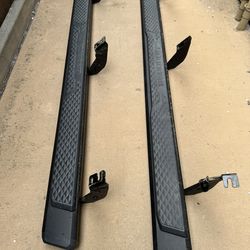 Toyota OEM Running Boards / Oval Tube Steps / 4 Runner 2025+